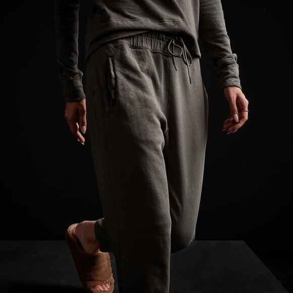 James Perse 'Vintage' Grey French Terry Relaxed Sweatpant Size 0 - Picture 1 of 5